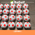 【中古】 【送料無料】 ロストボール キャロウェイ クロムソフト TRUVIS レッド 20球 Aランク ゴルフボール リゴルフ